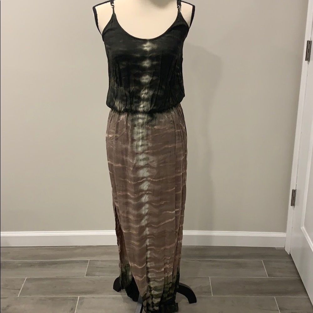 Young Fabulous & Broke tie dye maxi dress